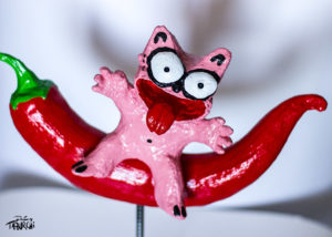 Sculpture Hot Cat