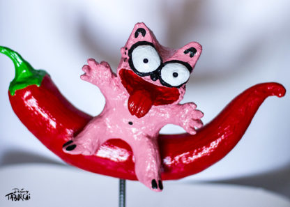 the Hot Cat! Chili and Pink Cat