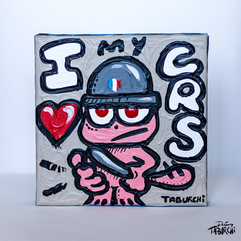 Canvas of "I Love My CRS"