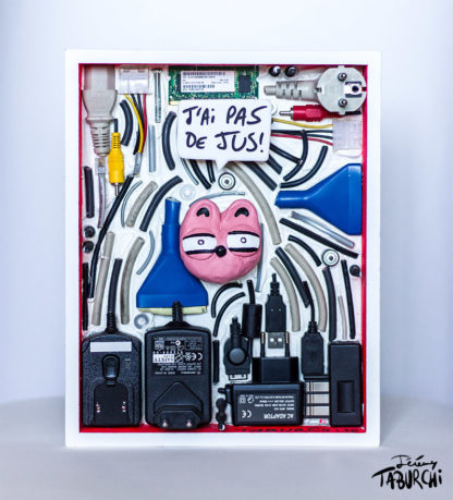 Bas-relief "J'ai pas de jus"