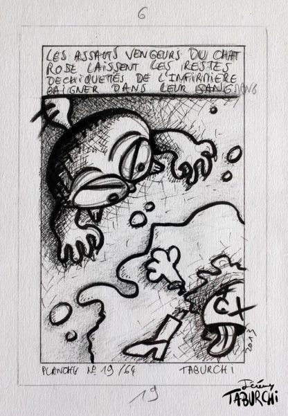planche originale de BD