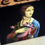 La Dame à l'hermine de Léonard de Vinci revisitée