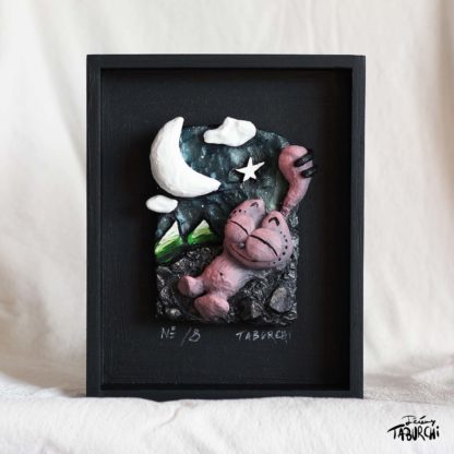 Dark version bas-relief