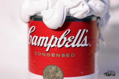 "Happy" Campbells'Soup of the Pink Cat in 3D printing