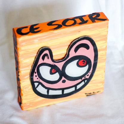 Acrylique sous plexiglas