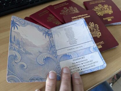 Le Passeport du Comté du Chat Rose