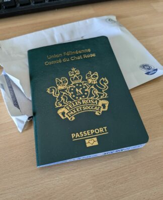 Passeport Diplomatique du Comté du Chat Rose
