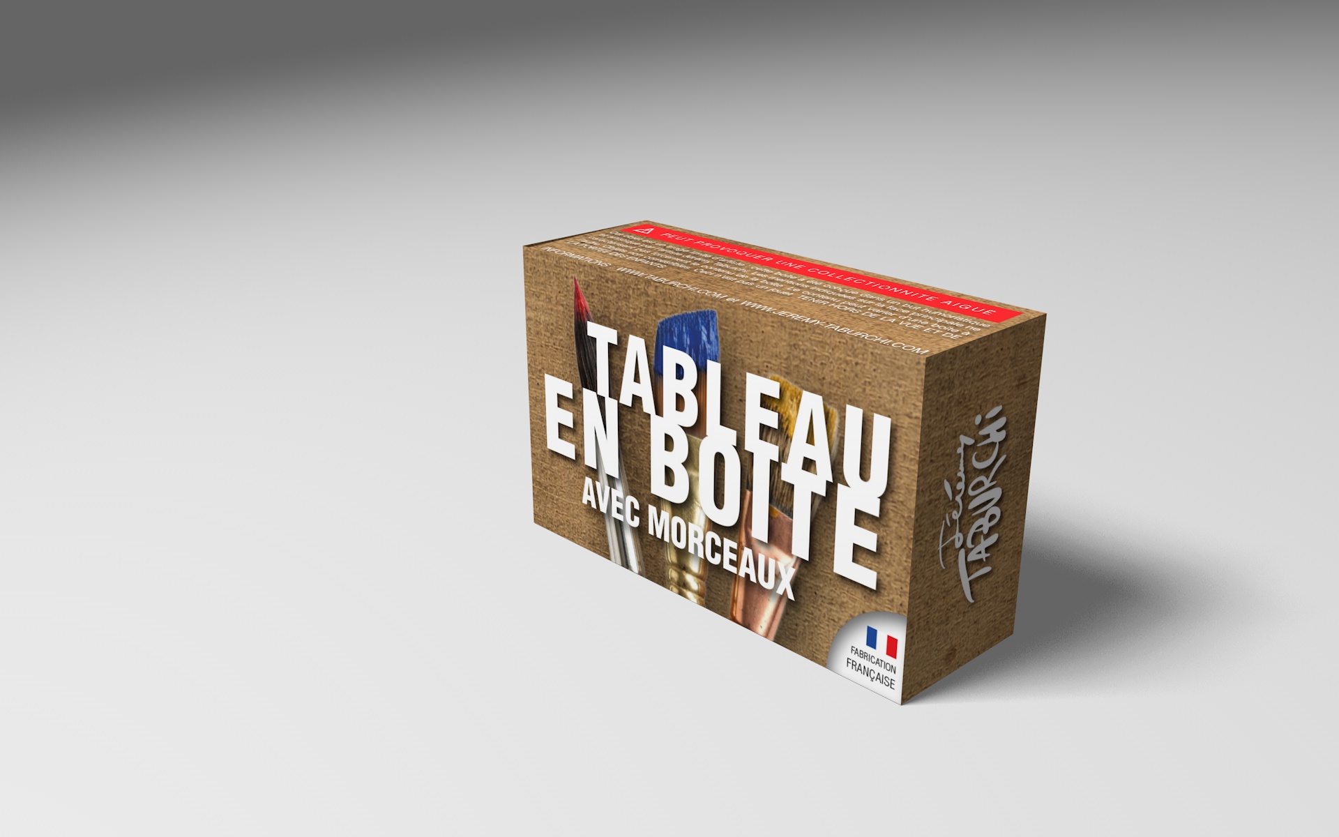Tableau en boite avec morceaux – Image 3