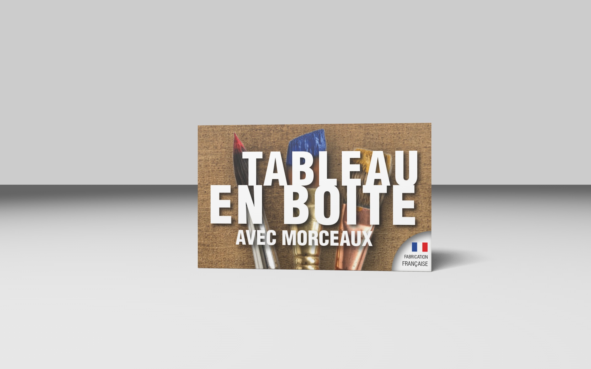 Tableau en boite avec morceaux – Image 2